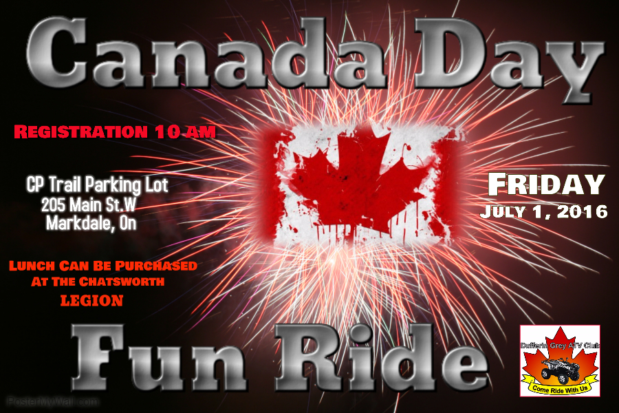 DGATV Canada Day Ride (July 1, 2016)